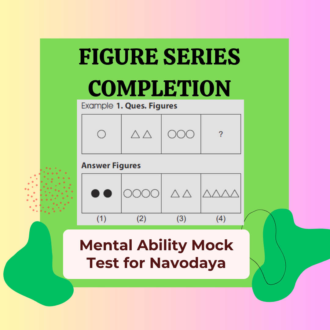 Figure Series Completion Mental ability Mock Test for Navodaya Exam