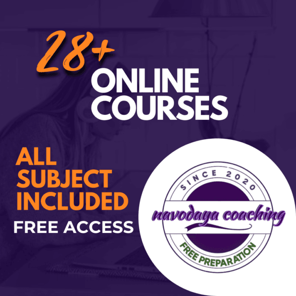 Online Navodaya Courses QuesBuddy.com