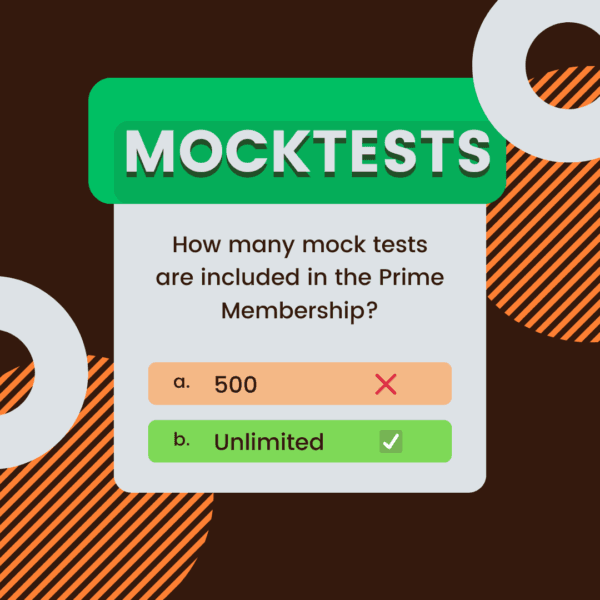 Prime membership mocktests QuesBuddy.com